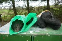 3 BAGS OF USED REARING PEN NETS - 5