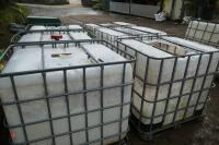 6 IBX 1000 LITRE CONTAINERS - 4