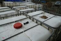 6 IBX 1000 LITRE CONTAINERS - 6