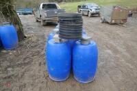 10 BLUE BARREL FEEDERS - 18