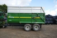 2019 FLEMING TR12 12T TWIN AXLE SILAGE TRAILER - 5