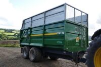 2019 FLEMING TR12 12T TWIN AXLE SILAGE TRAILER - 9