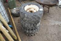 3 UTV 4 STUD WHEELS & TYRES - 2