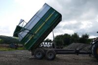 2019 FLEMING TR12 12T TWIN AXLE SILAGE TRAILER - 3