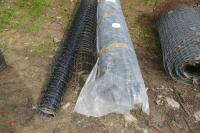 3 ROLLS OF UNUSED C-FLEX PLASTIC NETTING - 6