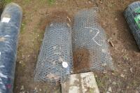 3 PART ROLLS OF USED POULTRY NETTING - 5