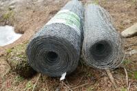 2 ROLLS OF UNUSED POULTRY STOCK WIRE