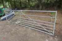 15' GALVANISED FEED GATE - 6