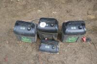 3 MVF B410 ELECTRIC FENCE UNITS (S/R) - 3