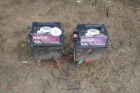 2 9V ELECTRIC FENCE UNITS (S/R) - 8