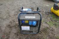 HYUNDAI HY3000 CI 240V GENERATOR - 12