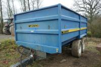 2015 FLEMING TWIN AXLE GRAIN TRAILER - 9