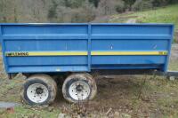 2015 FLEMING TWIN AXLE GRAIN TRAILER - 12