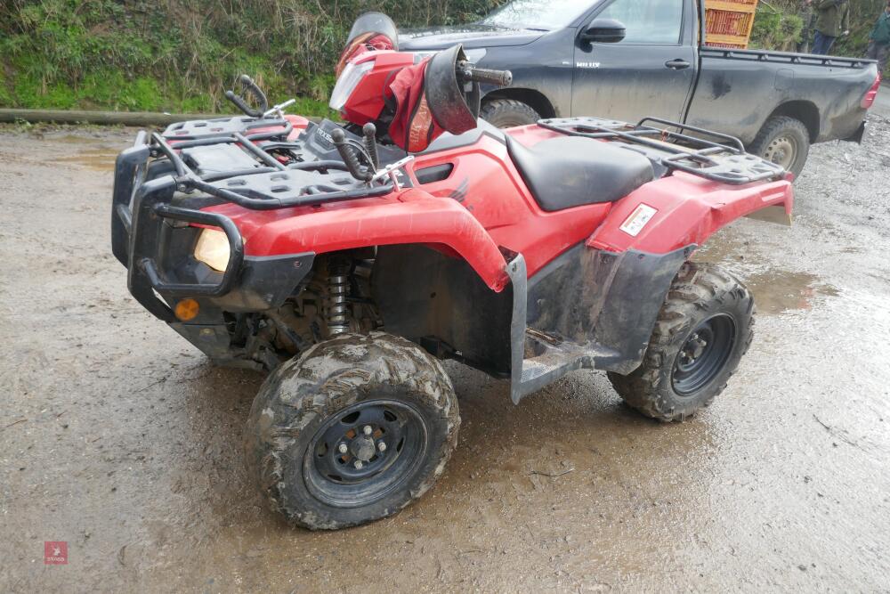 2021 HONDA TRX 520 4WD QUAD BIKE