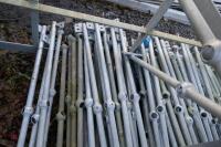 10 GALVANISED BALLAST RAIL POSTS