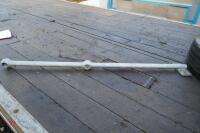 10 GALVANISED BALLAST RAIL POSTS - 3