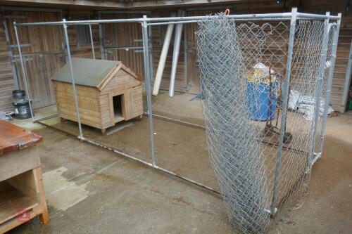 15' X 5' RUN + KENNEL