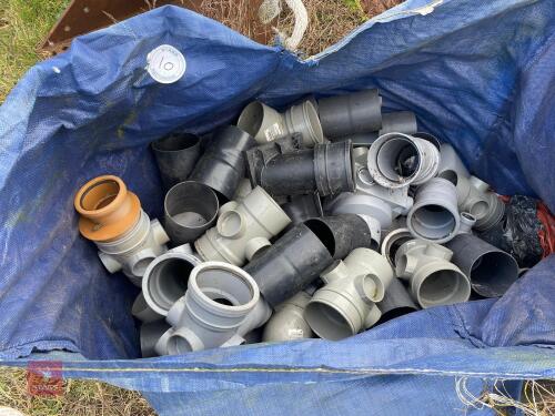 BAG OF GUTTERING/ FITTINGS (10)