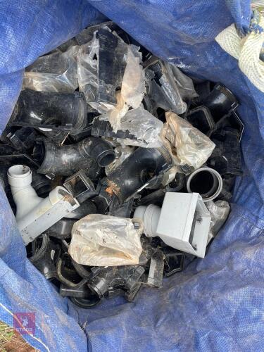 BAG OF GUTTERING/ FITTINGS (12)