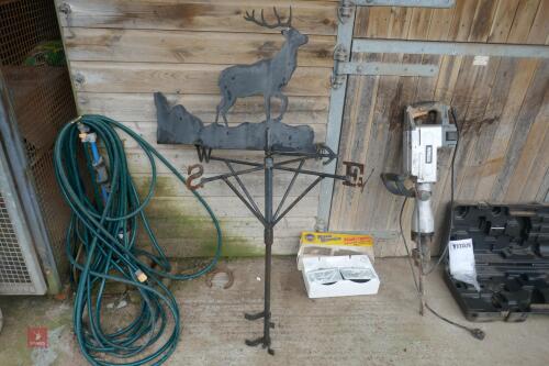 ORNATE DEER WEATHERVANE