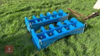 2 WYDALE 5 TEAT CALF FEEDERS - 2