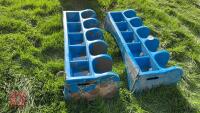 2 WYDALE 5 TEAT CALF FEEDERS - 4