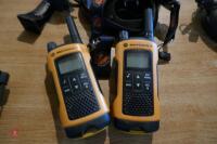 2 MOTOROLA TLKR 2 WAY RADIOS - 2