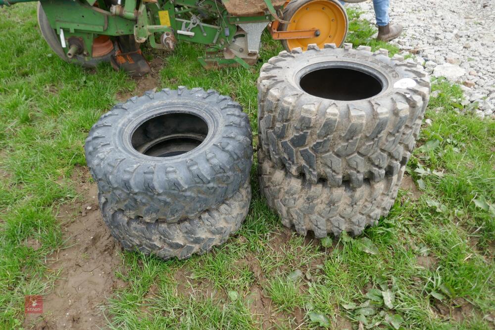 SET OF POLARIS RANGER TYRES