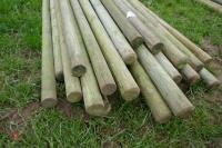 30 WOODEN 8' LONG STAKES - 5