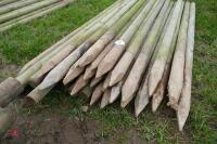 30 WOODEN 8' LONG STAKES - 2