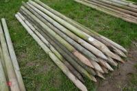 30 WOODEN 8' LONG STAKES - 3