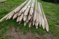 30 WOODEN 8' LONG STAKES - 3