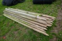 30 WOODEN 8' LONG STAKES - 4