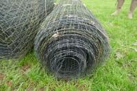 2 ROLLS OF PLASTIC JUMBO NETTING WIRE - 4