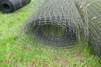 2 ROLLS OF PLASTIC JUMBO NETTING WIRE - 5