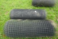 2 ROLLS OF PLASTIC JUMBO NETTING WIRE - 5