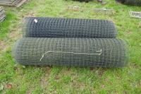 2 ROLLS OF PLASTIC JUMBO NETTING WIRE - 3