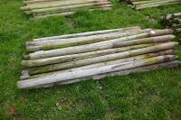 31 WOODEN 8' LONG STAKES - 4