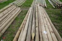 28 WOODEN 8' LONG STAKES - 5