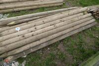 28 WOODEN 8' LONG STAKES - 6