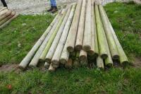 30 WOODEN 8' LONG STAKES - 2