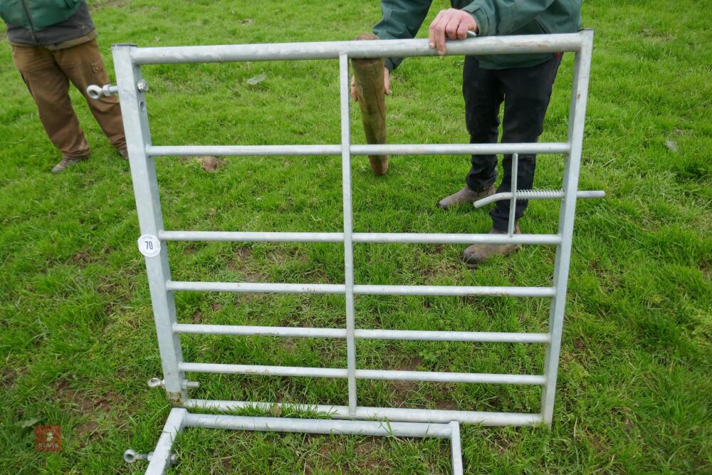 4' GALVANISED 7 BAR FIELD GATE