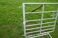 4' GALVANISED 7 BAR FIELD GATE - 3