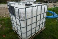 2 1000 LITRE IBC TANKS - 4