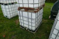 2 1000 LITRE IBC TANKS - 3