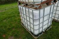 2 1000 LITRE IBC TANKS - 5