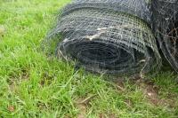 2 ROLLS OF PLASTIC JUMBO NETTING WIRE - 8