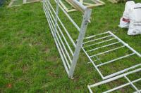 12' GALVANISED 7 BAR HD FIELD GATE - 2