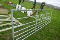 12' GALVANISED 7 BAR HD FIELD GATE - 4