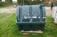 PLASTIC 1250 LITRE NON-BUNDED FUEL TANK - 3